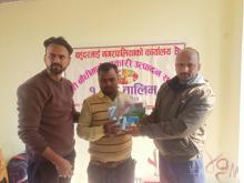 बहुदरमाई नगरपालिकाको वडा नं.1, बिश्रामपुर टोलमा संचालित श्री बौधिमाई तरकारी उतपादन समुह क्लस्टर नं-2 मा तरकारी बिउ,जैविक जिंक,जैविक मल तथा बिषादी बितरण भएको केही झलक।