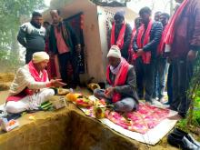 यहि मिती २०७९ साल माघ १३ गते बिहान यस बहुदरमाई नगरपालिका अन्तर्गत वडा नं. ३, नगरदाँहा मा नगर प्रमुख श्री सिंगासन साह तेली द्वारा जेवरी माई मन्दिरको शिलान्यास गरिएको हो।