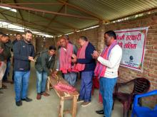 बेमौसमी तरकारी खेतिको तालिम आज सुरु भएको