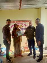 बहुदरमाई नगरपालिकाको वडा नं.1, बिश्रामपुर टोलमा संचालित श्री बौधिमाई तरकारी उतपादन समुह क्लस्टर नं-2 मा तरकारी बिउ,जैविक जिंक,जैविक मल तथा बिषादी बितरण भएको केही झलक।