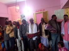 बनध्याकरण गराएका सेवाग्राहि महिलाहरुलाइ नगर प्रमुख श्री सिंगासन सा तेली ज्यु तथा नगर उप-प्रमुख श्री सुस्मा कुमारी कुशावाहा ज्यु बाट 1-1 वटा जाडो याममा ओढने सौल बितरण गरिएको हो।