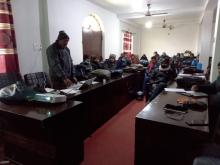 प्रधानाध्यापक,स्बास्थ्य शिक्षक र स्वास्थय चौकिका ईन्चार्जहरुको सहभागीतामा बिधालय,स्वास्थ्य तथा पोषण कार्यक्रमको समिक्षा तथा योजना तर्जुमा गोष्ठी सम्पन्न भएका केही झलकहरु....