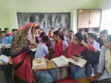 नगर उप-प्रमुख सुष्मा कुमारी कुशवाहा ज्यु द्वारा वडा नं 7 र वडा नं 9 का बिधालयहरु, नेपाल राष्ट्रिय आधारभुत बिधालय तथा श्री भंगी साह मा.बी मा गरेका अनुगमन तथा शिक्षक र बिधार्थी जन संग सम्बाद गरेको केही झलक।।।