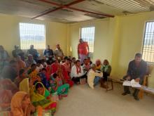 बहुदरमाई नगरपालिकाको वडा नं.1, बिश्रामपुर टोलमा संचालित श्री बौधिमाई तरकारी उतपादन समुह क्लस्टर नं-2 मा तरकारी बिउ,जैविक जिंक,जैविक मल तथा बिषादी बितरण भएको केही झलक।