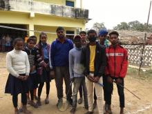 बिधालय स्तरिय ब्याडमिनटेन प्रतियोगीताको लागी बिधार्थीहरुलाइ प्रशिक्षण गराउदै गरेको तसबिर साथ केहि झलकहरु।।।