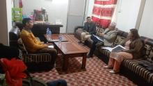 मुख्य मन्त्री कार्यालयको सचिव तथा PLGSP कार्यक्रमका बिग्य कर्मचारी समक्ष IPF सम्बन्धि प्रोजेक्ट माथी नगर प्रमुख श्री सिंगासन साह तेली,प्रमुख प्रशासकिय अधिकृत,सुचना प्रबिधी अधिकृत तथा राजस्व प्रमुखको सहभागीता मा  छलफल गर्दै गरेको केही झलक।।