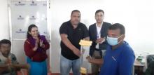 बहुदरमाई नगरपालिकाको नगर प्रमुख श्री नितेन्द्र प्रसाद साह ज्यूको अध्यक्षतामा सहभागी अपाँगता भएका 2 जना ब्यक्तिलाइ नगर प्रमुख ज्यू बाट बैशाखी बितरण गर्ने कार्य समेत गरियो।